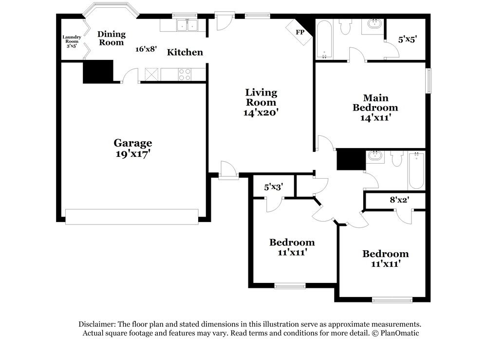 3-Bed Rental on 7571 Spring Morning photo 2