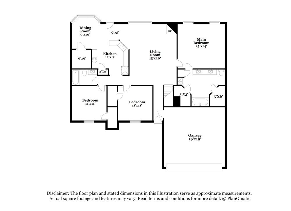 3-Bed Rental on 6620 Tealwood Dr photo 3
