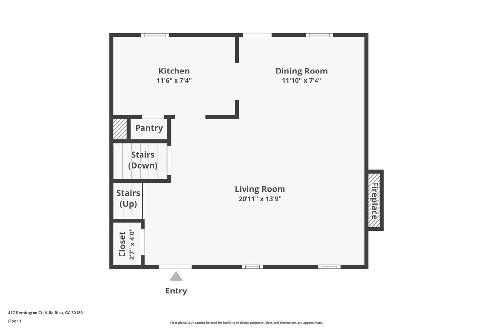 3-Bed Rental on 417 Remington Ct photo 3