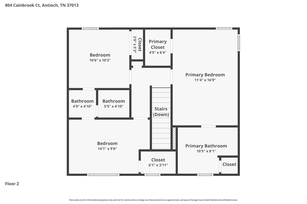 3-Bed Rental on 804 Cainbrook Ct photo 3