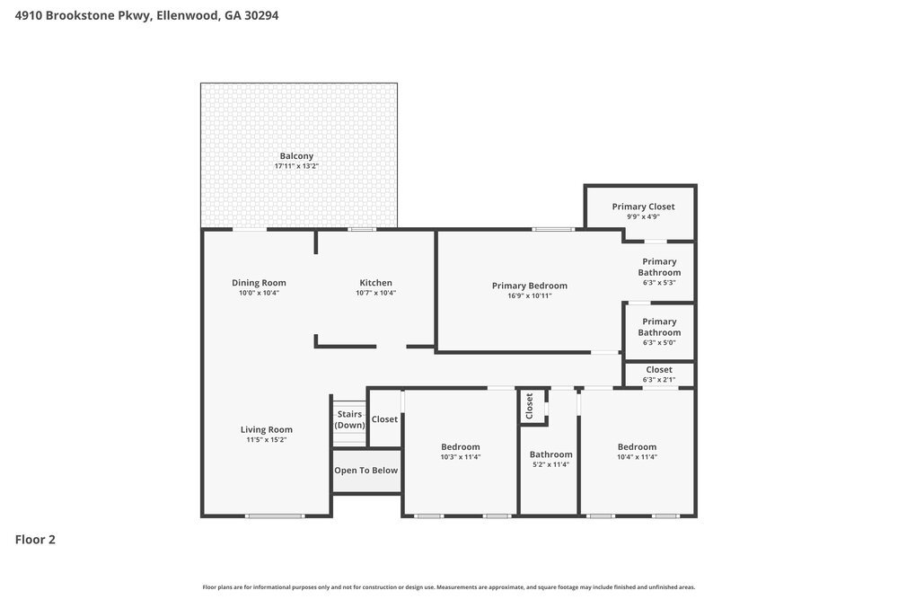 4-Bed Rental on 4910 Brookstone Pkwy photo 3