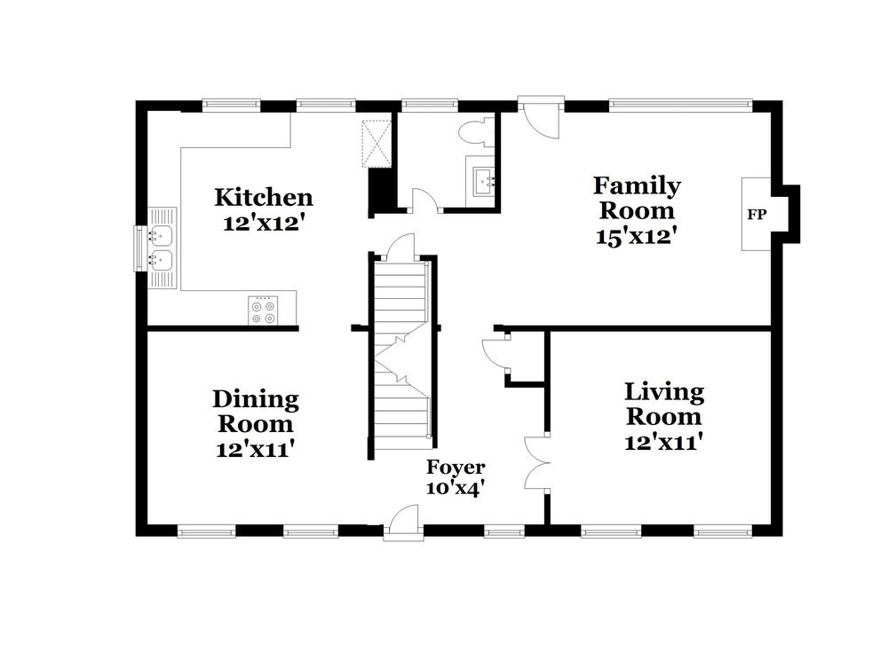 3-Bed Rental on 445 Ridgedale Way photo 2