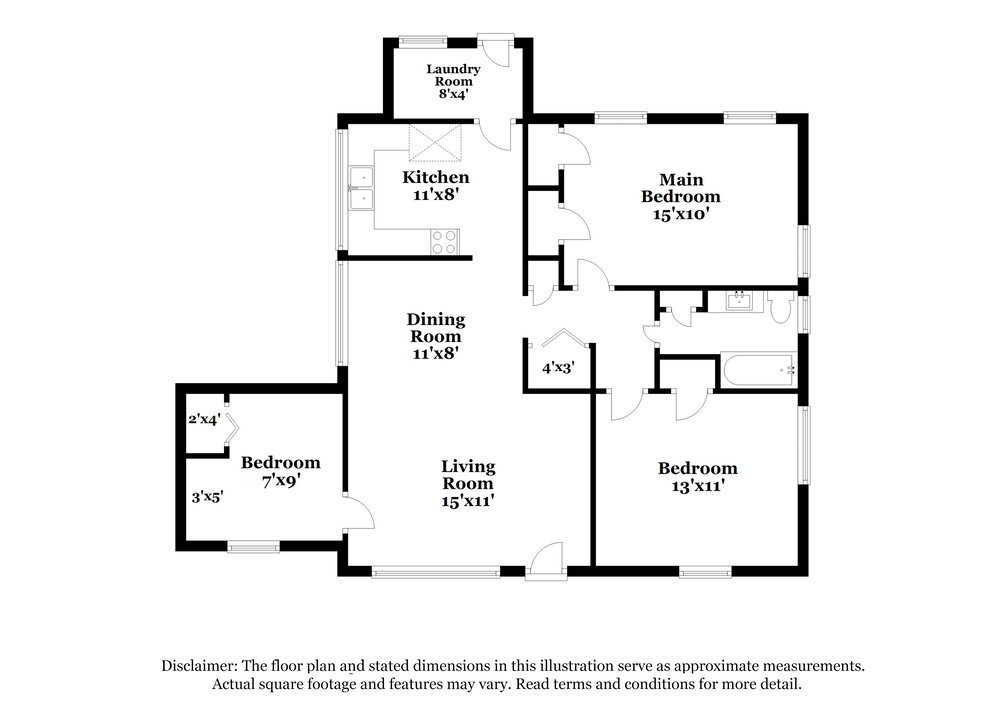 3-Bed Rental on 2025 Prospect St photo 2