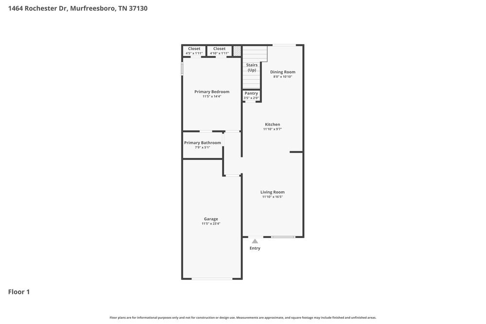 3-Bed Rental on 1464 Rochester Drive photo 2