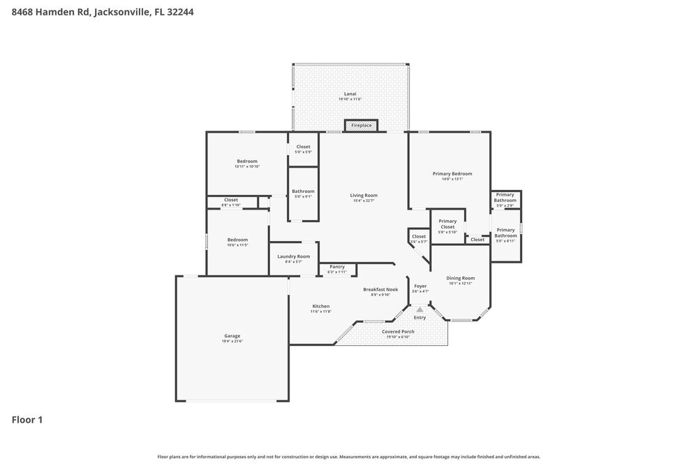 3-Bed Rental on 8468 Hamden Rd photo 2