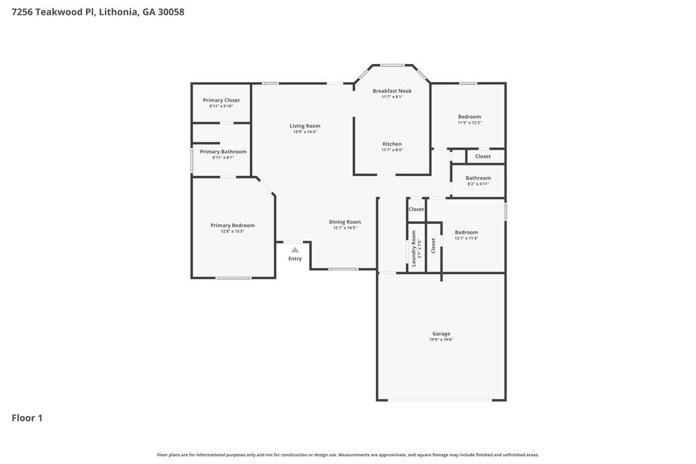 3-Bed Rental on 7256 Teakwood Pl photo 2