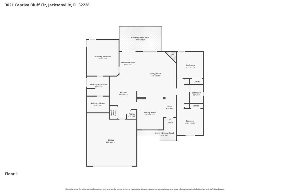 3-Bed Rental on 3021 Captiva Bluff photo 2