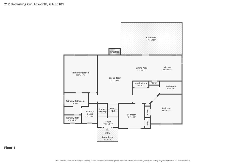 3-Bed Rental on 212 Browning Cir photo 2