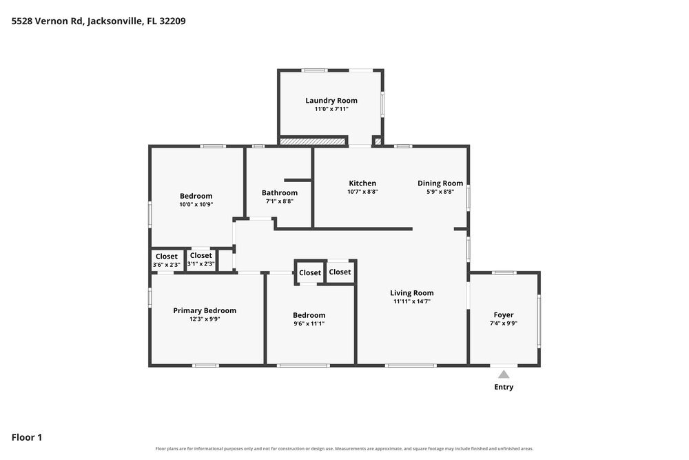 3-Bed Rental on 5528 Vernon Rd photo 2