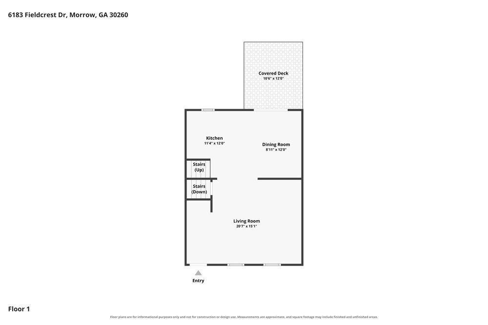 3-Bed Rental on 6183 Fieldcrest Dr photo 2