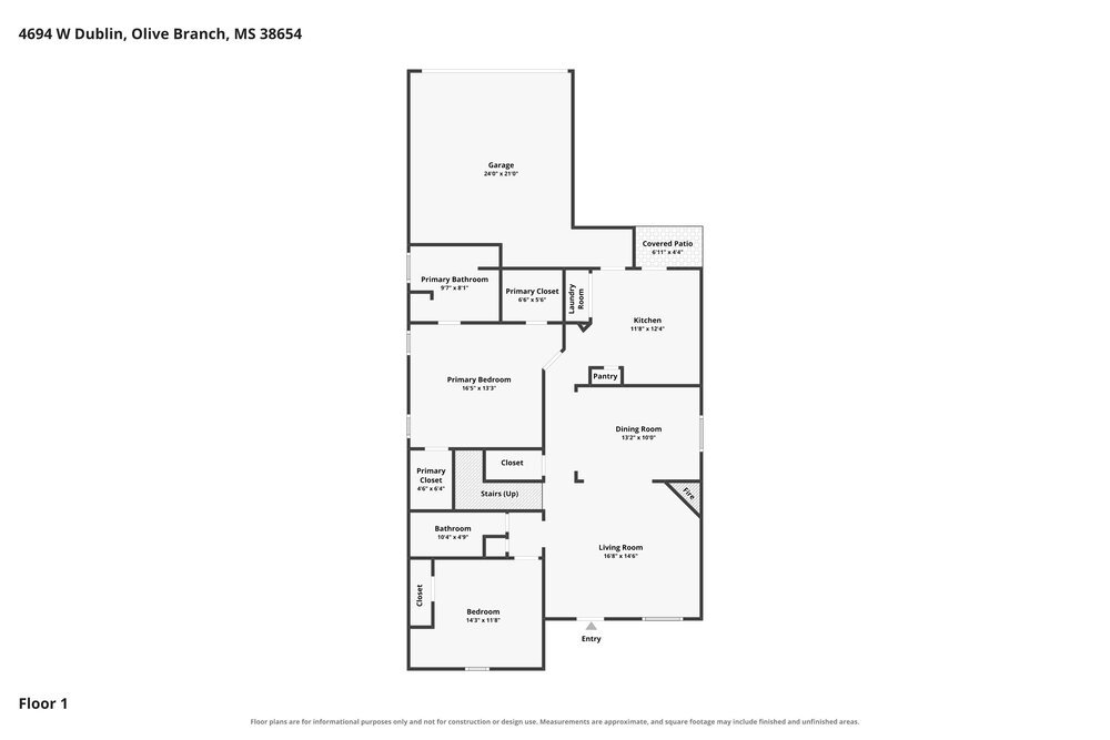 4-Bed Rental on 4694 W Dublin photo 2
