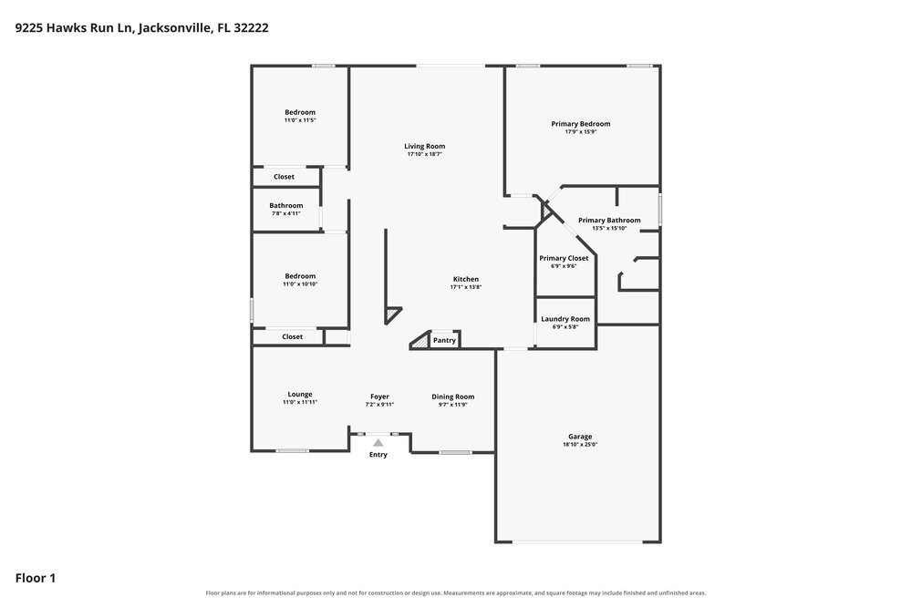 3-Bed Rental on 9225 Hawks Run photo 2