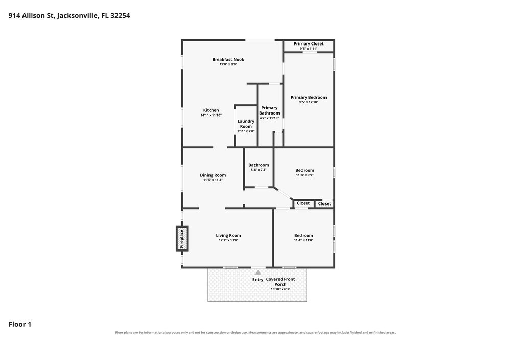 3-Bed Rental on 914 Allison St photo 2