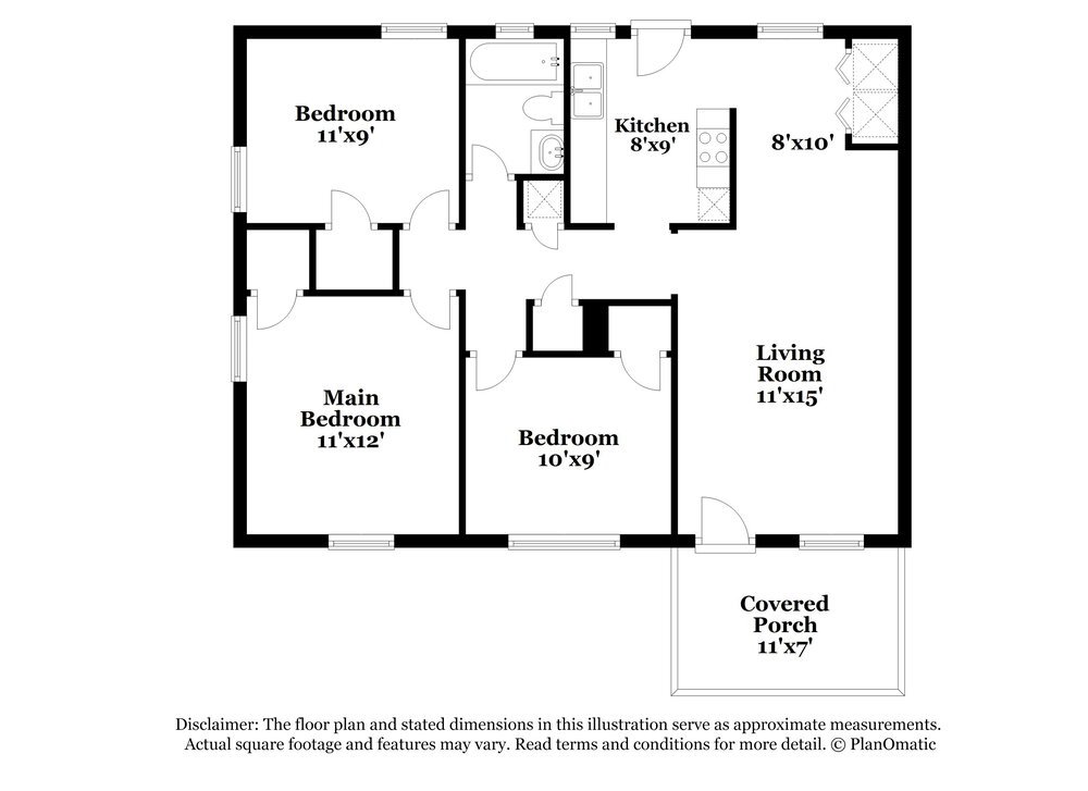 3-Bed Rental on 1031 Bunker Hill photo 2