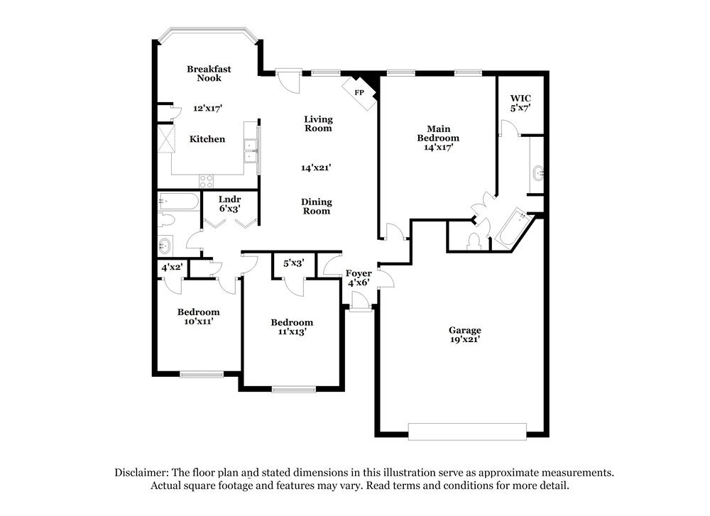 3-Bed Rental on 7107 Puddin Ln photo 2