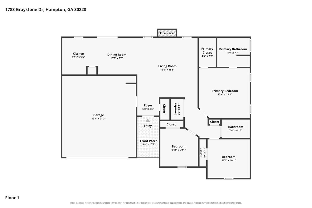 3-Bed Rental on 1783 Graystone Drive photo 2