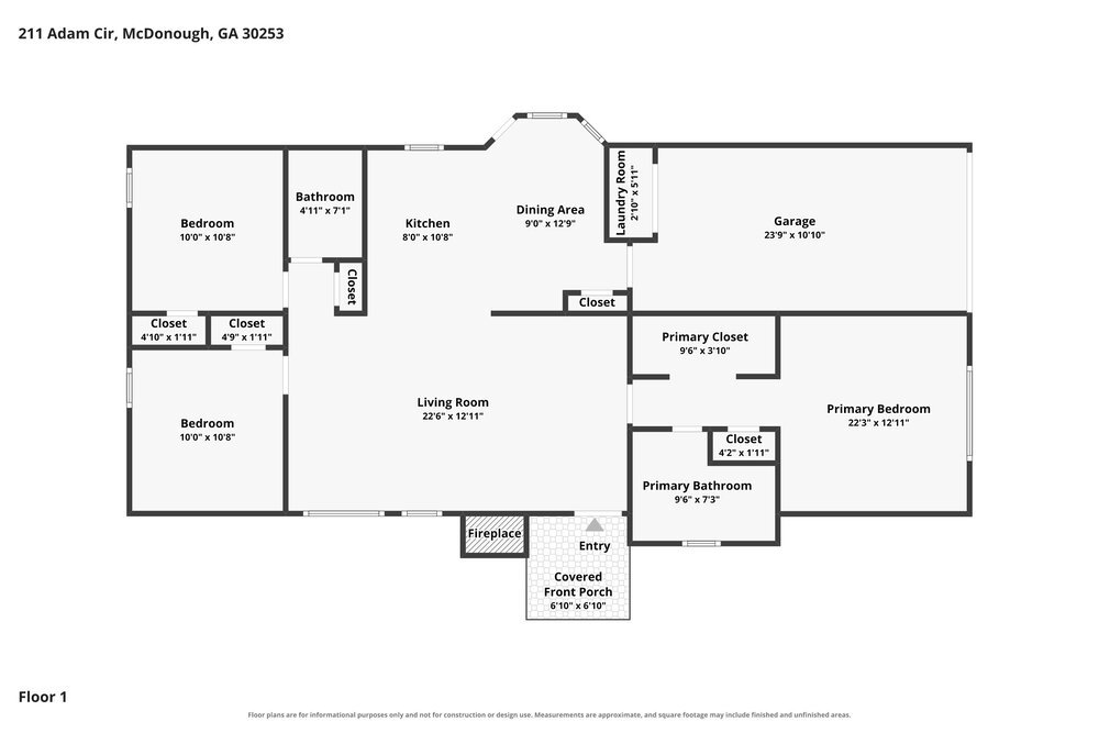 3-Bed Rental on 211 Adam Cir photo 2
