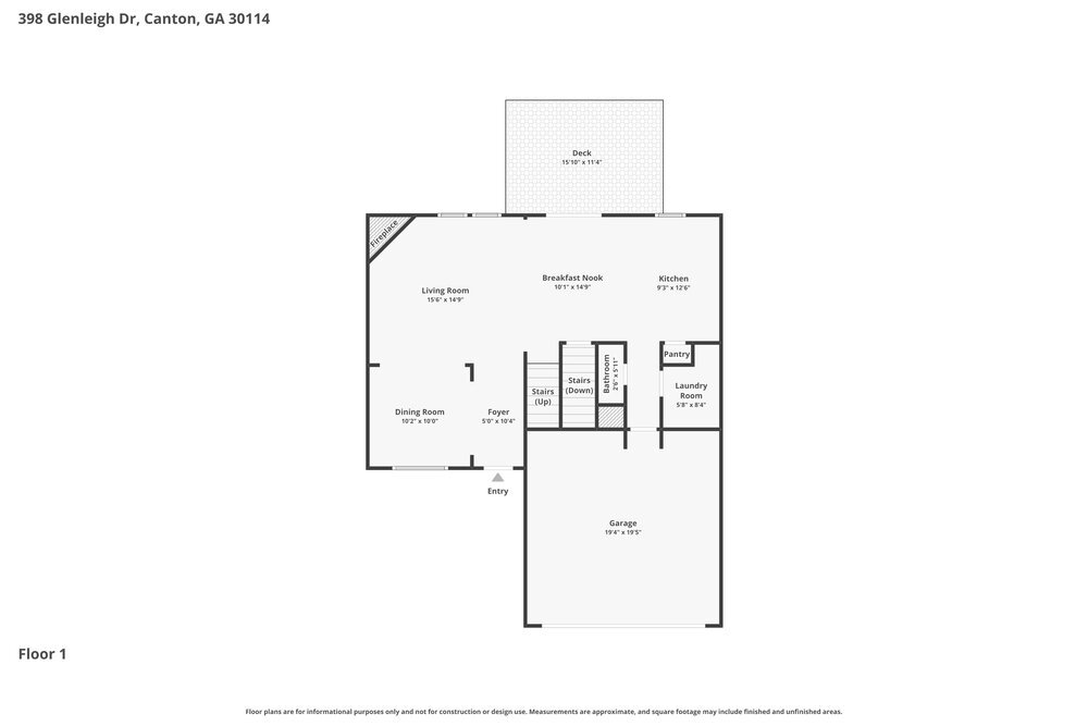 3-Bed Rental on 398 Glenleigh Dr photo 3