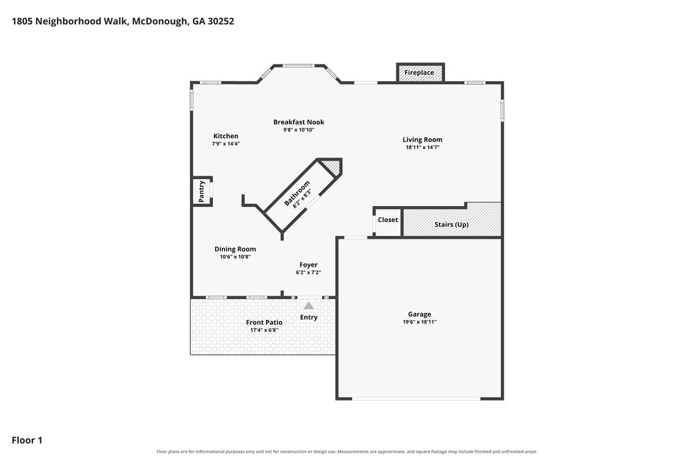 3-Bed Rental on 1805 Neighborhood Walk photo 3