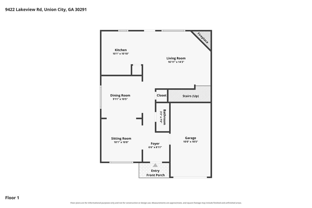 3-Bed Rental on 9422 Lakeview Rd photo 2